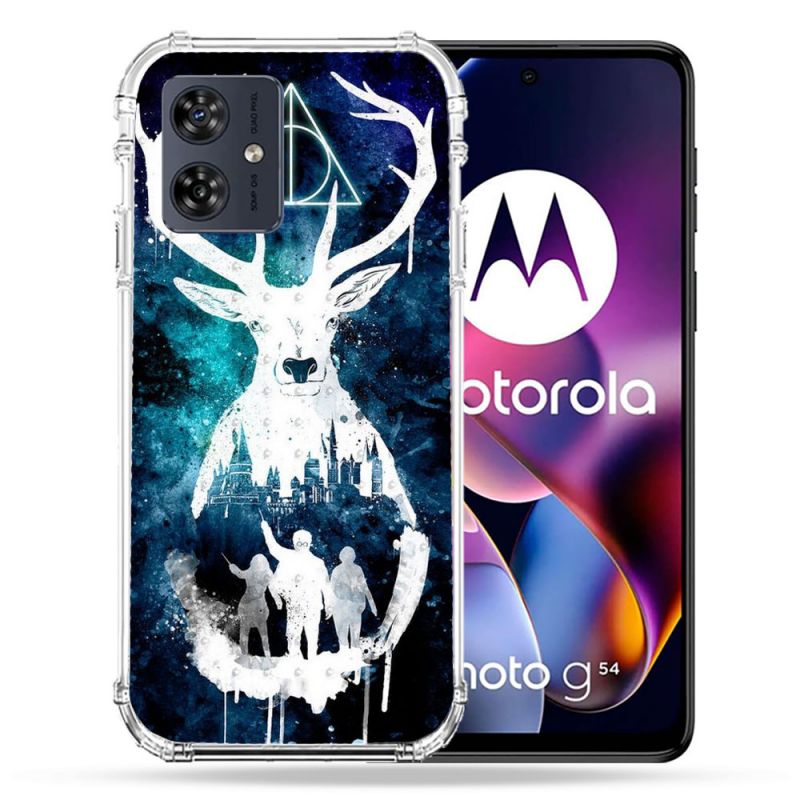 Coque Renforcée Pour Motorola G54 5G Harry Potter Patronome