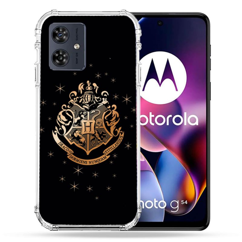Coque Renforcée Pour Motorola G54 5G Harry Potter Poudlard
