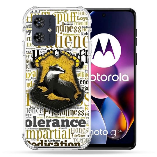 Coque Renforcée Pour Motorola G54 5G Harry Potter Poursouffle