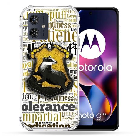 Coque Renforcée Pour Motorola G54 5G Harry Potter Poursouffle