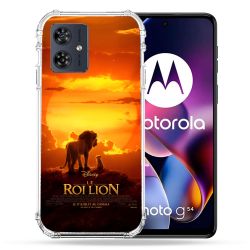 Coque Renforcée Pour Motorola G54 5G Le Roi Lion Affiche