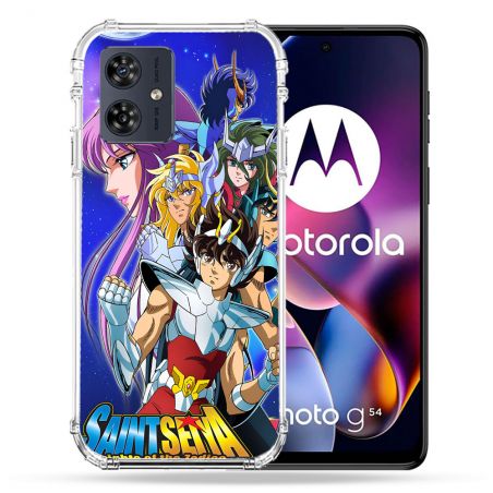 Coque Renforcée Pour Motorola G54 5G Les Chevaliers Du Zodiaque
