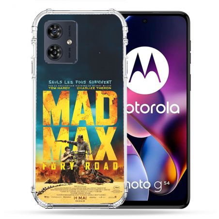 Coque Renforcée Pour Motorola G54 5G Mad Max Affiche