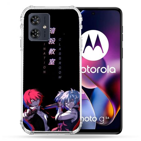 Coque Renforcée Pour Motorola G54 5G Manga Assassination Classroom Duo