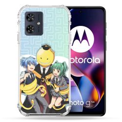 Coque Renforcée Pour Motorola G54 5G Manga Assassination Classroom Kuro Trio