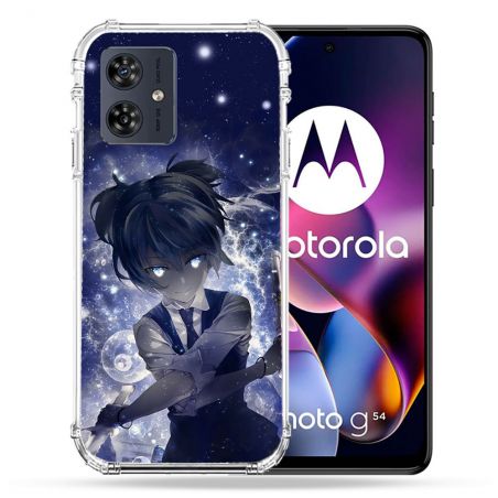 Coque Renforcée Pour Motorola G54 5G Manga Assassination Classroom Nagisa