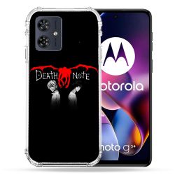 Coque Renforcée Pour Motorola G54 5G Manga Death Note Noir