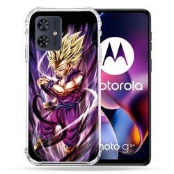Coque Renforcée Pour Motorola G54 5G Manga Dragon Ball Sangohan Violet