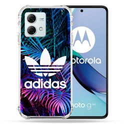 Coque Renforcée Pour Motorola G84 5G Adidas Palmier