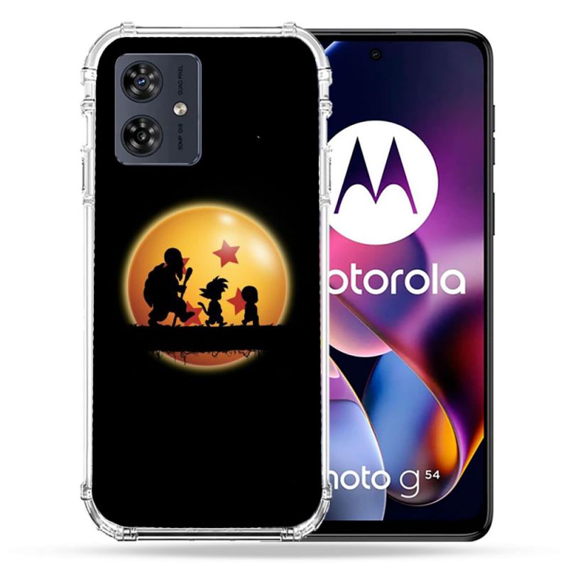 Coque Renforcée Pour Motorola G54 5G Manga Dragon Ball Vintage