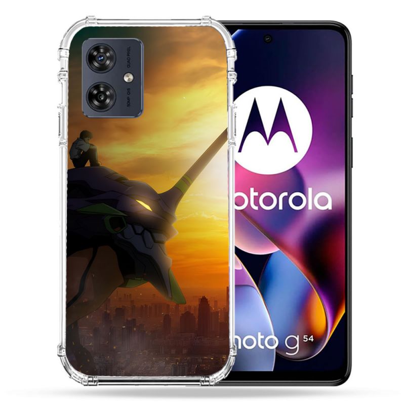 Coque Renforcée Pour Motorola G54 5G Manga Evangelion