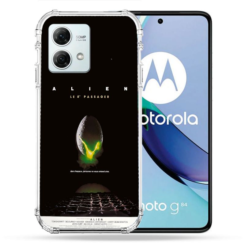 Coque Renforcée Pour Motorola G84 5G Alien Affiche
