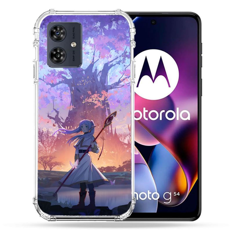 Coque Renforcée Pour Motorola G54 5G Manga Frieren