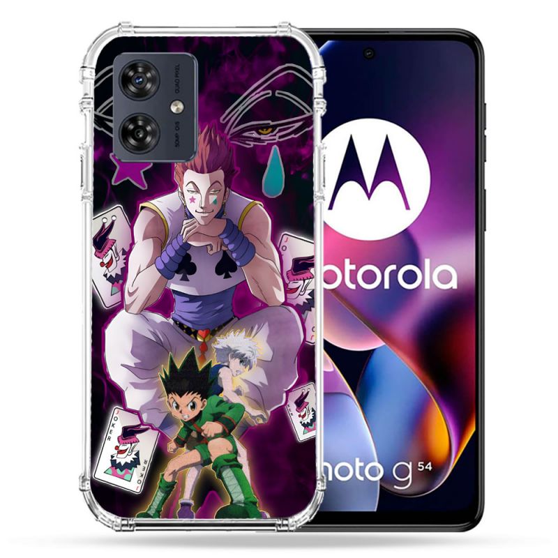 Coque Renforcée Pour Motorola G54 5G Manga Hunter X Hunter Hisoka