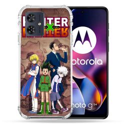 Coque Renforcée Pour Motorola G54 5G Manga Hunter X Hunter Vintage