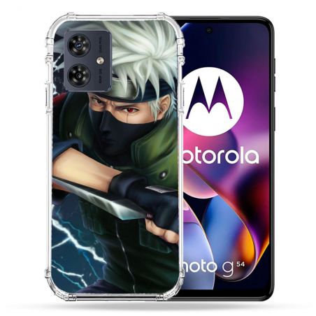 Coque Renforcée Pour Motorola G54 5G Manga Naruto Kakashi