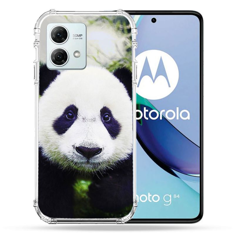 Coque Renforcée Pour Motorola G84 5G Animal Panda Color