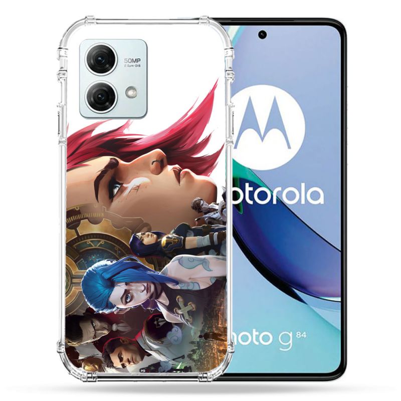 Coque Renforcée Pour Motorola G84 5G Arcane Jynx Sœur
