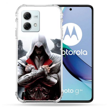 Coque Renforcée Pour Motorola G84 5G Assassin Creed Mask