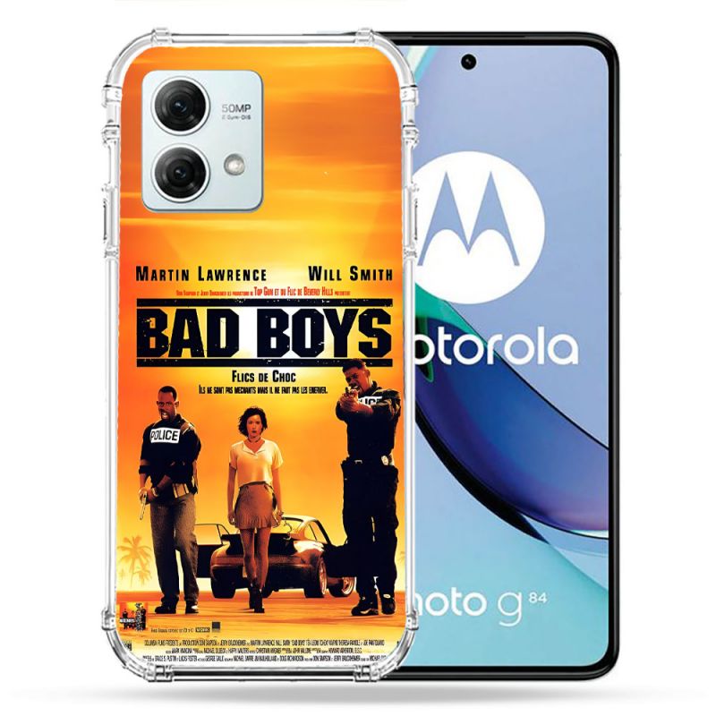 Coque Renforcée Pour Motorola G84 5G Bad Boys Affiche