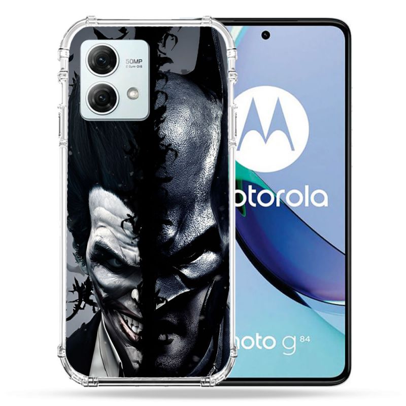 Coque Renforcée Pour Motorola G84 5G Batman Joker