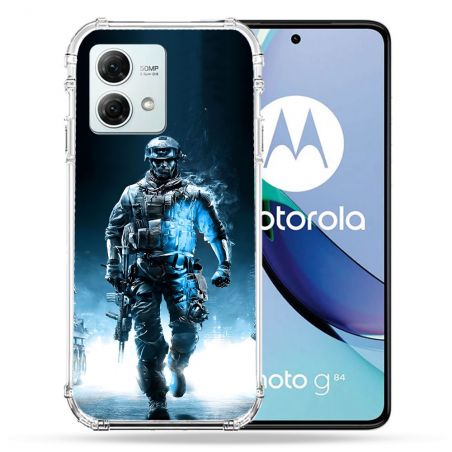 Coque Renforcée Pour Motorola G84 5G Call Of Duty Guerrier