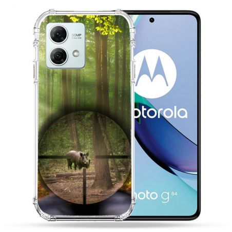 Coque Renforcée Pour Motorola G84 5G Chasse Sanglier Viseur