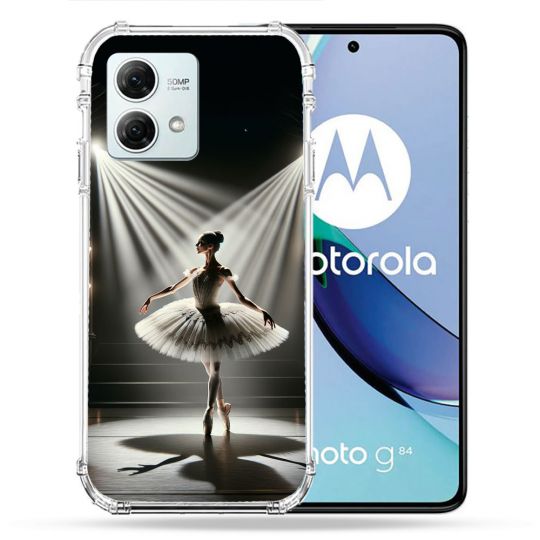 Coque Renforcée Pour Motorola G84 5G Danseuse Lumière