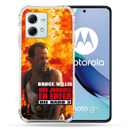 Coque Renforcée Pour Motorola G84 5G Die Hard Affiche
