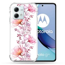 Coque Renforcée Pour Motorola G84 5G Fleur Eclosion