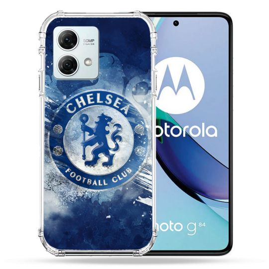 Coque Renforcée Pour Motorola G84 5G Foot Chelsea