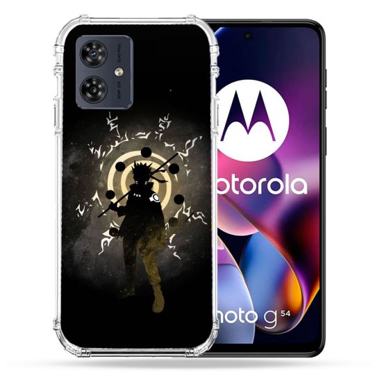 Coque Renforcée Pour Motorola G54 5G Manga Naruto Sage