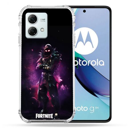 Coque Renforcée Pour Motorola G84 5G Fortnite Raven
