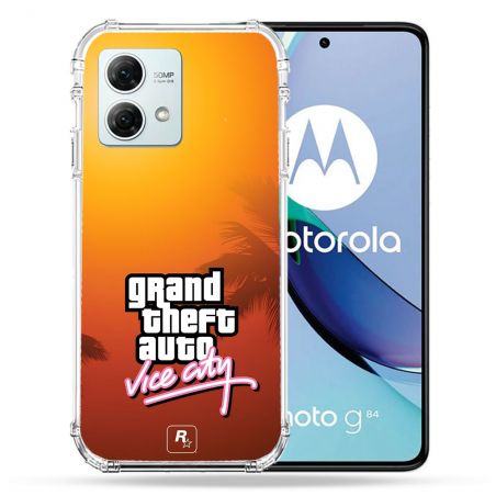 Coque Renforcée Pour Motorola G84 5G GTA Vice City