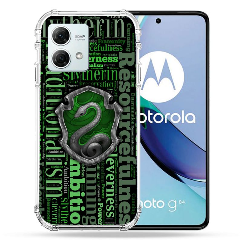Coque Renforcée Pour Motorola G84 5G Harry Potter Serpentar