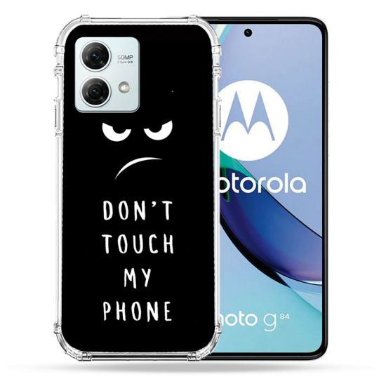 Coque Renforcée Pour Motorola G84 5G Humour Don't Touch