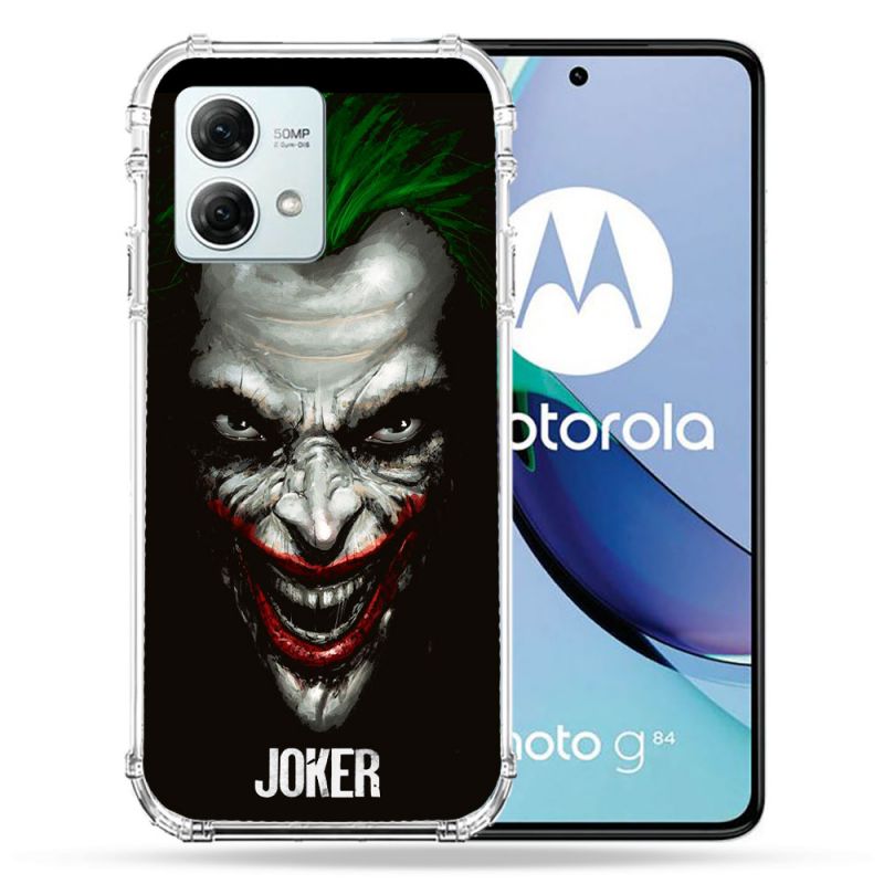Coque Renforcée Pour Motorola G84 5G Joker Noir