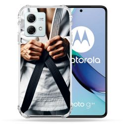 Coque Renforcée Pour Motorola G84 5G Kimono Ceinture