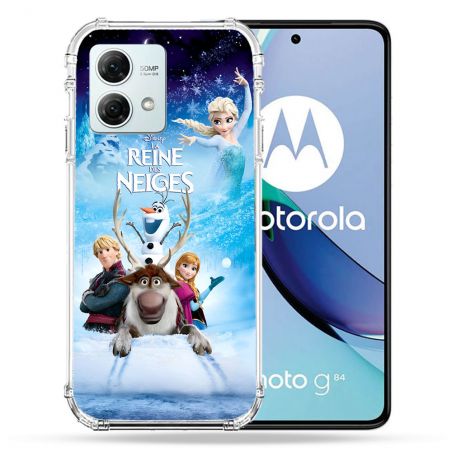 Coque Renforcée Pour Motorola G84 5G La Reine Des Neiges