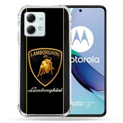 Coque Renforcée Pour Motorola G84 5G Lamborghini Carbone