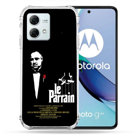 Coque Renforcée Pour Motorola G84 5G Le Parrain Affiche