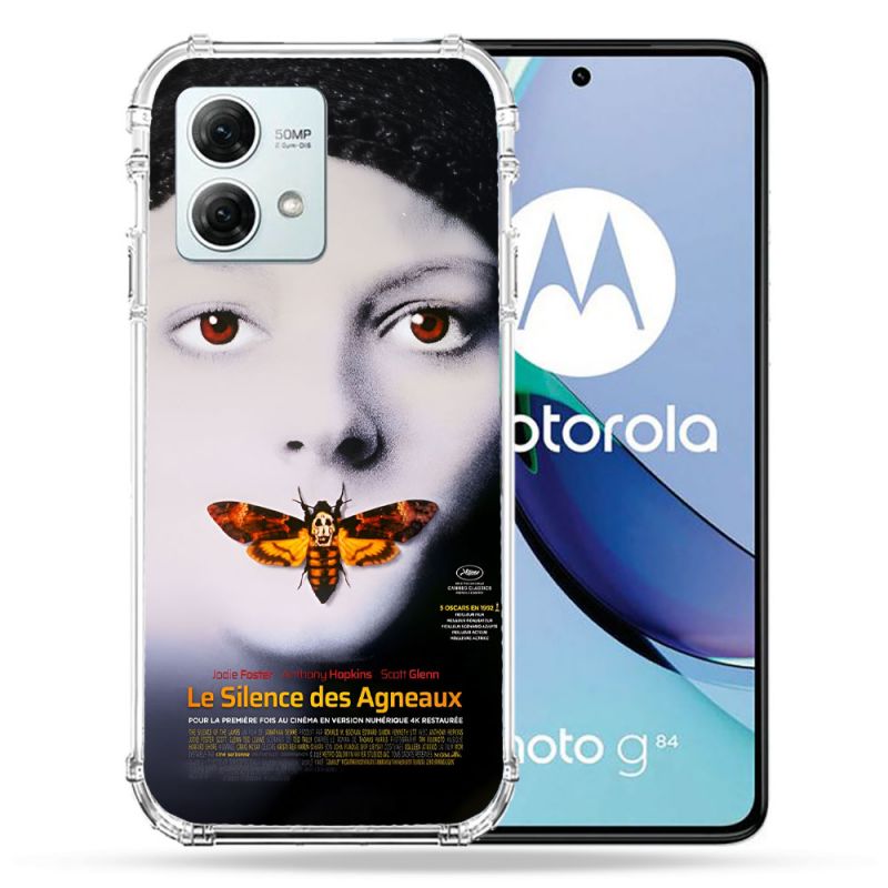 Coque Renforcée Pour Motorola G84 5G Le Silence Des Agneaux Affiche