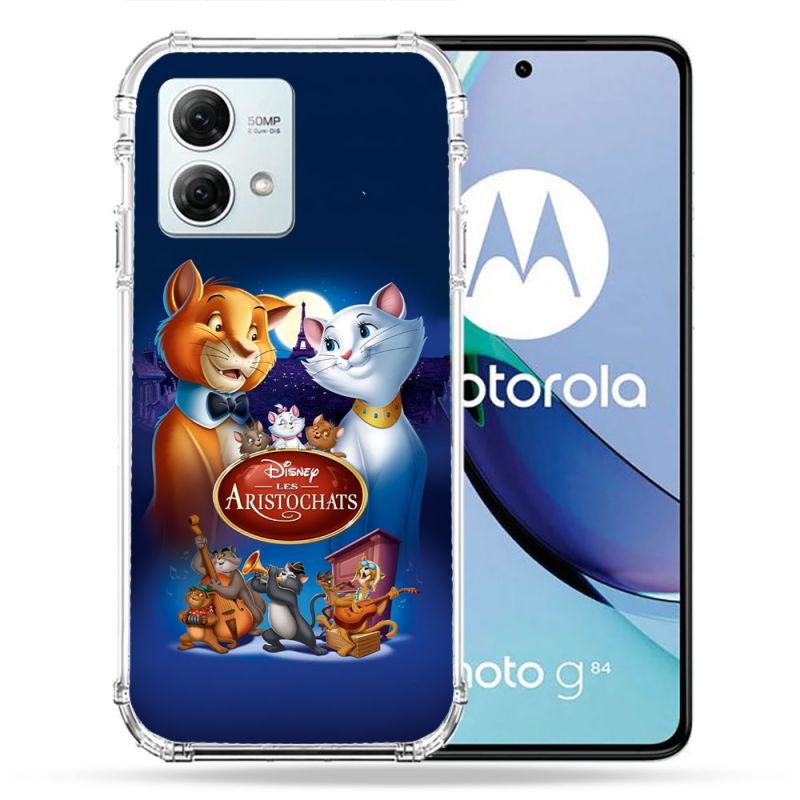 Coque Renforcée Pour Motorola G84 5G Les Aristochats