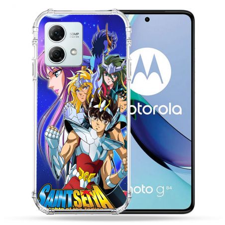 Coque Renforcée Pour Motorola G84 5G Les Chevaliers Du Zodiaque