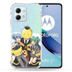 Coque Renforcée Pour Motorola G84 5G Manga Assassination Classroom Kuro Trio
