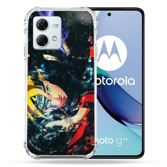 Coque Renforcée Pour Motorola G84 5G Manga Boruto Eclair
