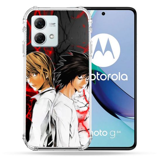Coque Renforcée Pour Motorola G84 5G Manga Death Note Duo