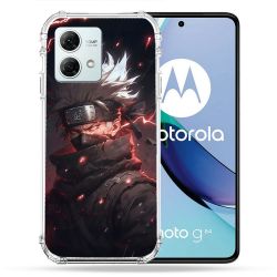 Coque Renforcée Pour Motorola G84 5G Manga Naruto Kakashi Dark