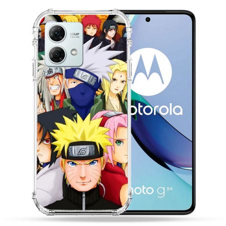 Coque Renforcée Pour Motorola G84 5G Manga Naruto Team