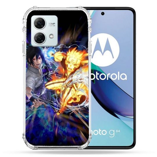 Coque Renforcée Pour Motorola G84 5G Manga Naruto VS